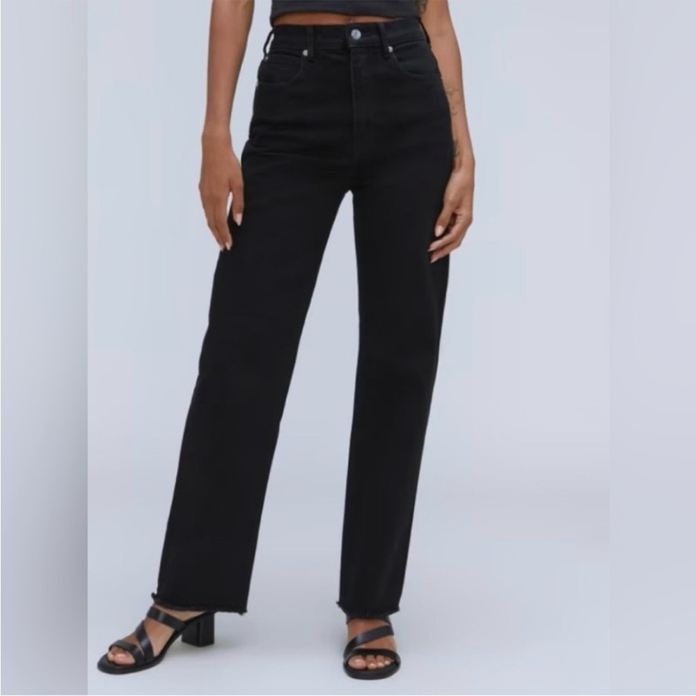 Everlane Women's The Way-High Black Jeans 25